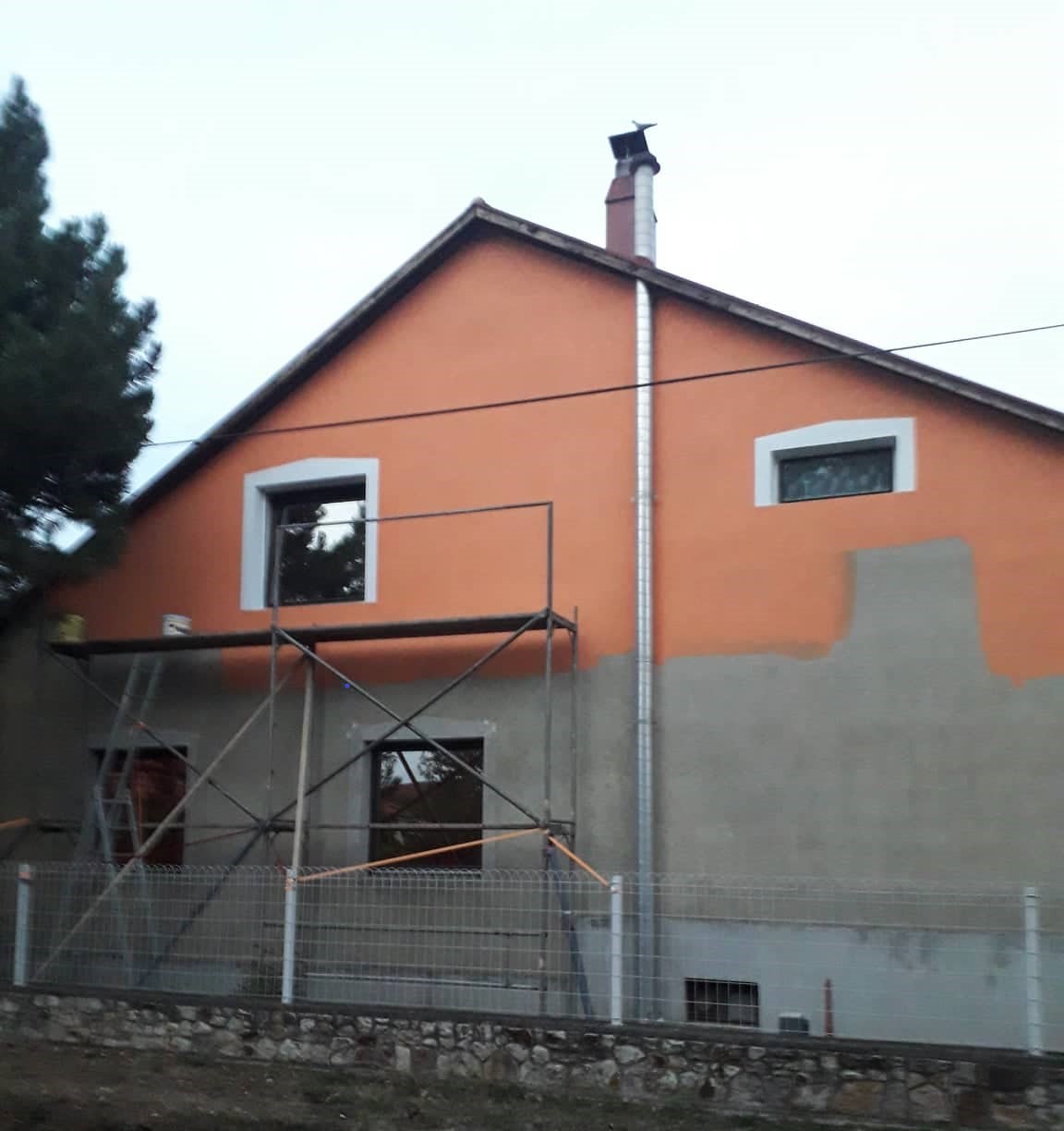 Régi házak újrafestése